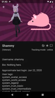 VRChat Tracker (assistant app) android App screenshot 4